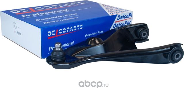 Рычаг подвески передний правый нижний RENAULT LOGAN I (2004 - )  LADA LARGUS (2012 - )  RENAULT SAND (Delcoparts) Delcoparts. Артикул 19381218