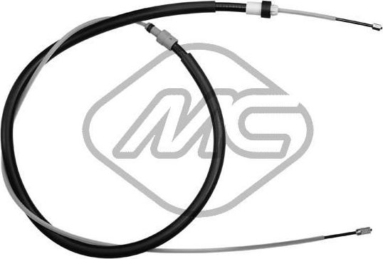 Трос ручника (тросик ручного тормоза) Metalcaucho. Артикул 80868