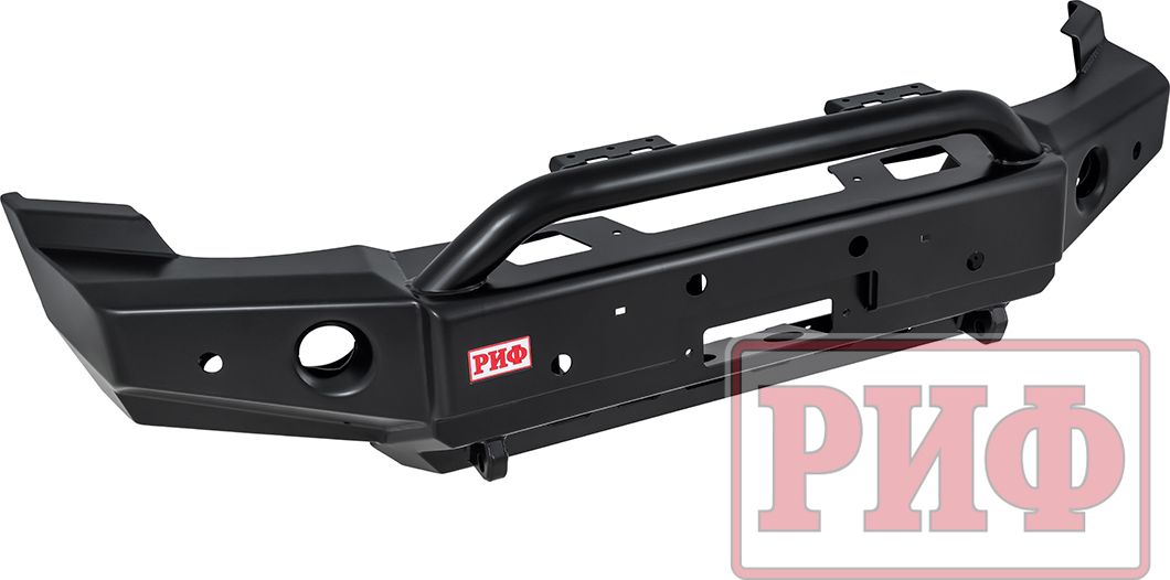Бампер силовой РИФ передний c защитной центр. дугой, под штатные фары для TANK 300 2021-2026. Артикул RIFT30-11385