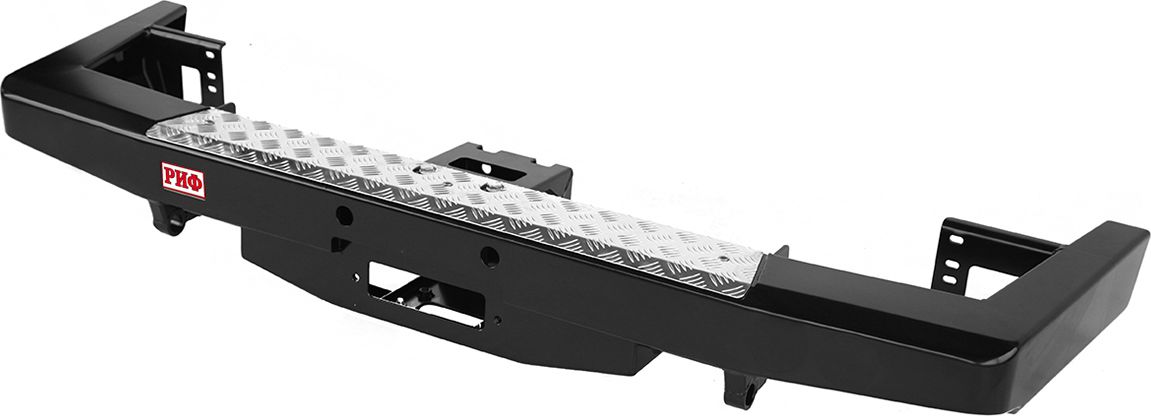 Бампер силовой РИФ задний с площадкой под лебедку стандарт для УАЗ Патриот 2015-2026. Артикул RIF063-21300