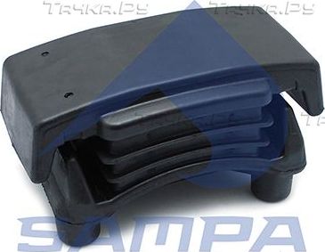 Подушка (отбойник) рессоры Sampa левая для MAN TGA 2000-2026. Артикул 020.185