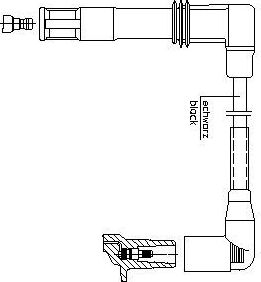 Высоковольтные провода (провода зажигания) Bremi для Audi A2 2000-2005. Артикул 1A13E47