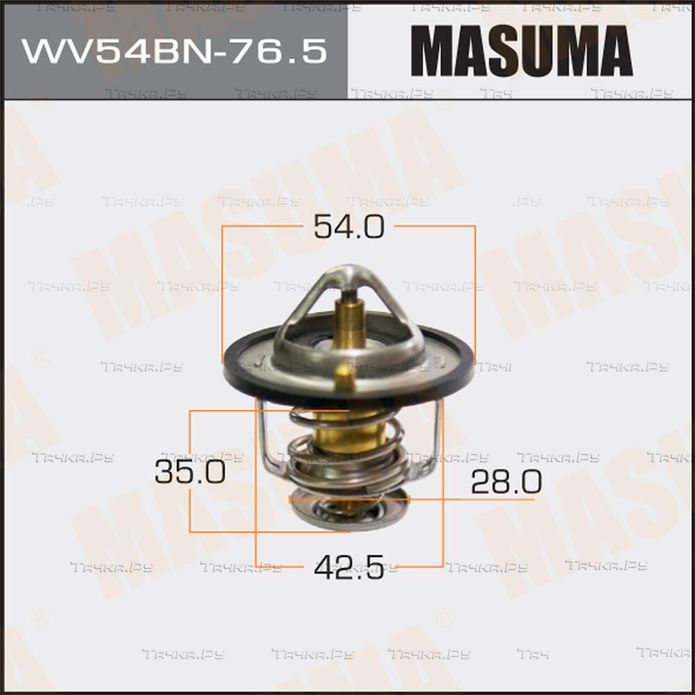 Термостат Masuma для Nissan Serena C23 1992-2001. Артикул WV54BN-76.5