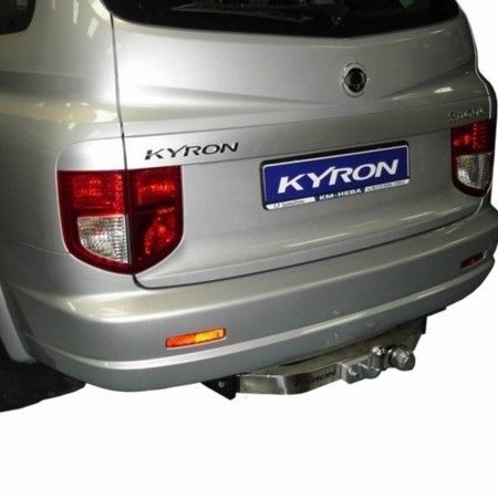 Фаркоп Baltex для SsangYong Kyron 2005-2015 (с декор. накладкой) Фланцевое крепление. Артикул SS03AN