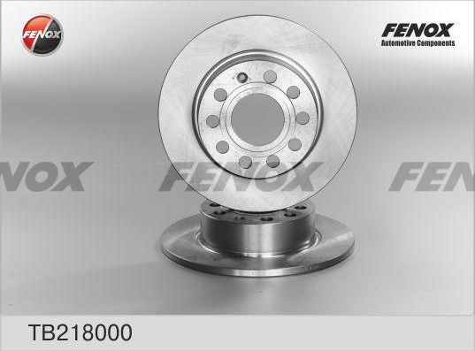 Тормозной диск Fenox. Артикул TB218000