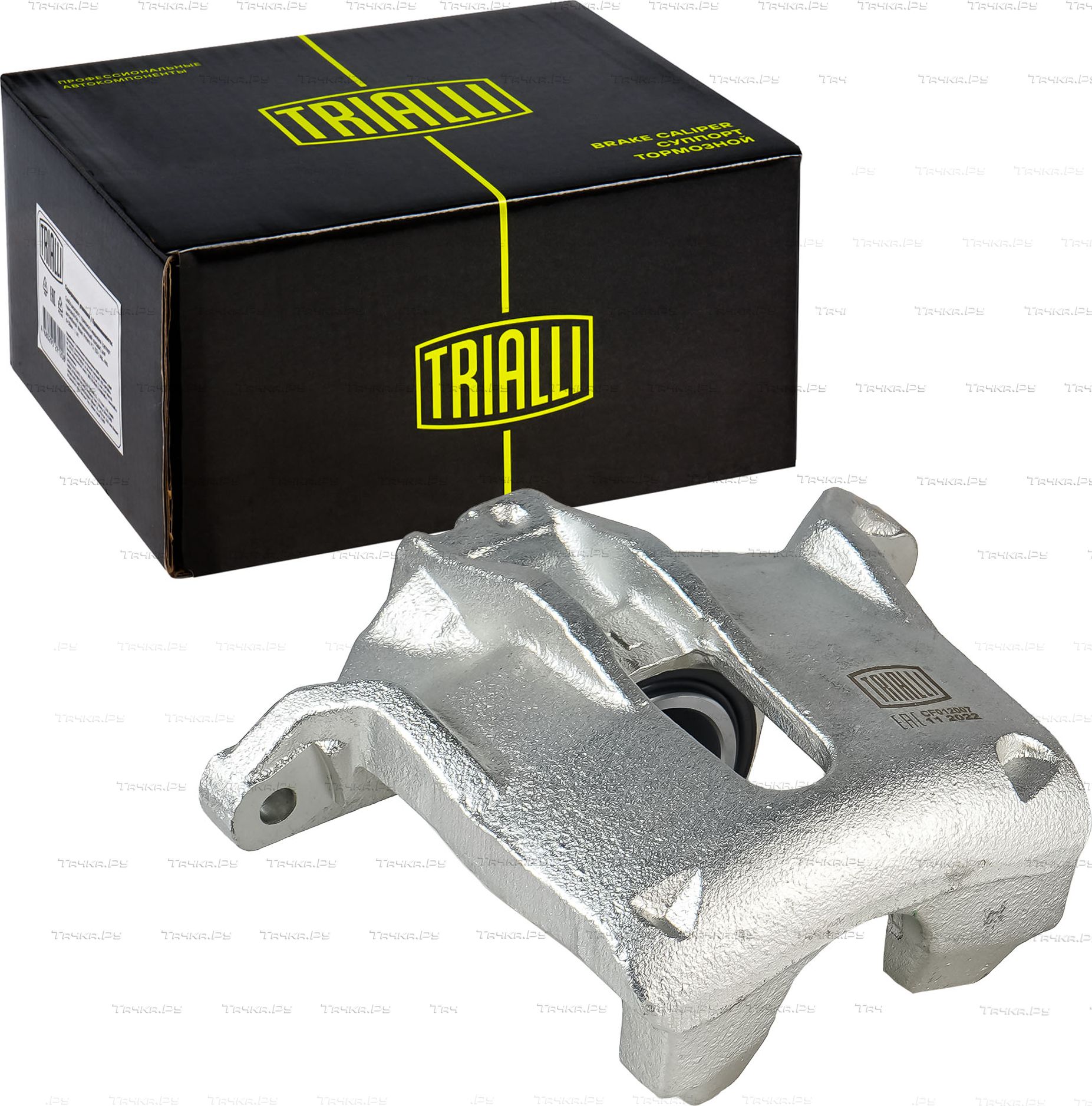 Тормозной суппорт Trialli передний левый для Citroen C2 2003-2010. Артикул CF 012007