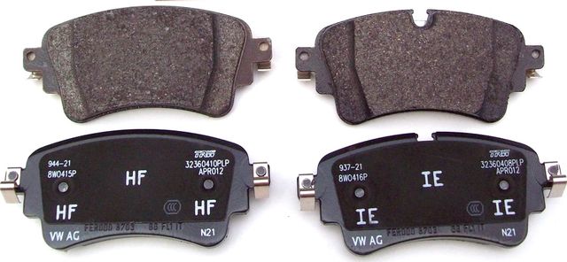 Тормозные колодки VAG. Артикул 8W0698451BC