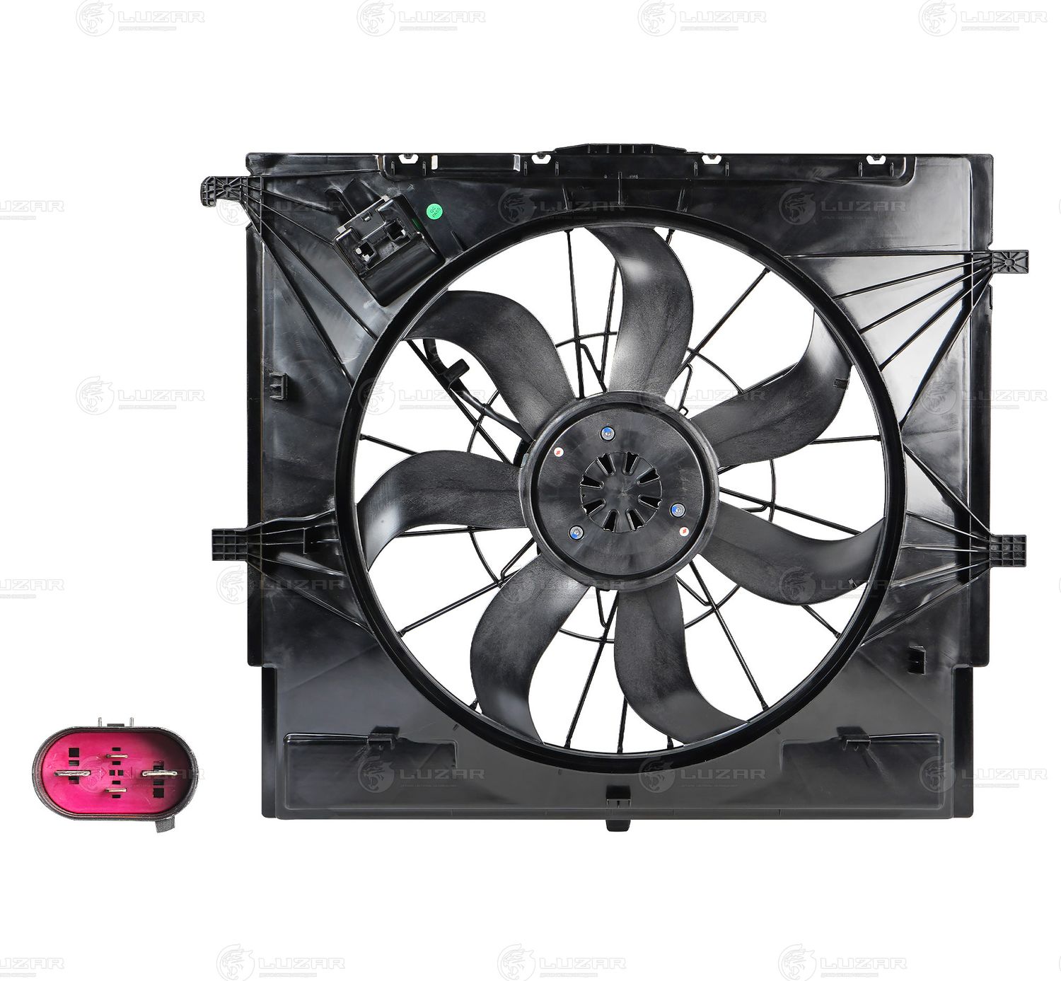 Вентилятор радиатора двигателя Luzar. Артикул LFK 1547
