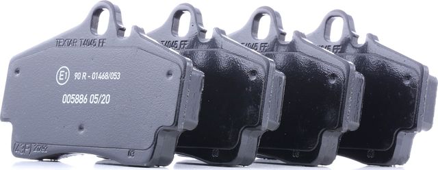 Тормозные колодки Textar задние для Porsche Cayman I (987) 2005-2013. Артикул 2179203