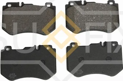 Колодки тормозные передние (Sufix). Артикул SX1305
