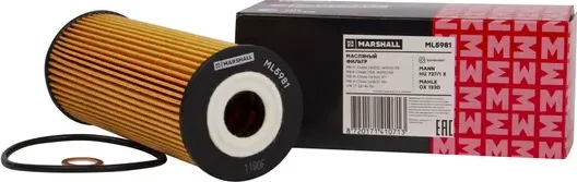 Фильтр масляный (Marshall). Артикул ML5981