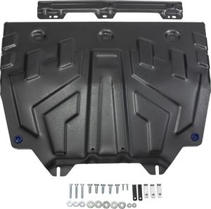 Защита Rival для картера и КПП (увеличенная) Mazda CX-5 I 2011-2017. Артикул 111.3817.1