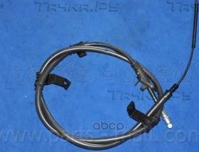 Трос стояночного тормоза HYUNDAI EF SONATA 98MY PMC 5976038305 5976038305 (Parts-Mall). Артикул PTA420