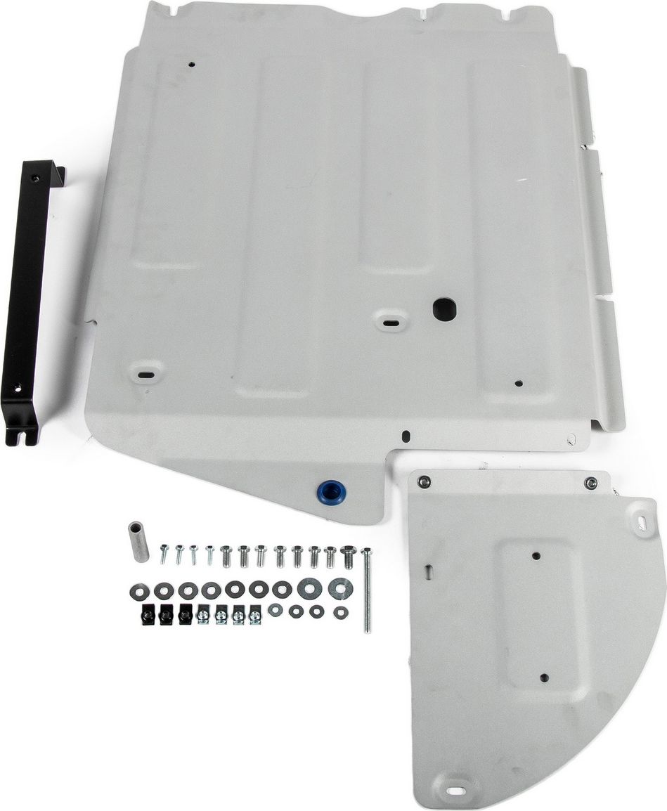 Защита алюминиевая Rival для КПП BMW 3 серия VII 4WD 2018-2026. Артикул 333.0537.1