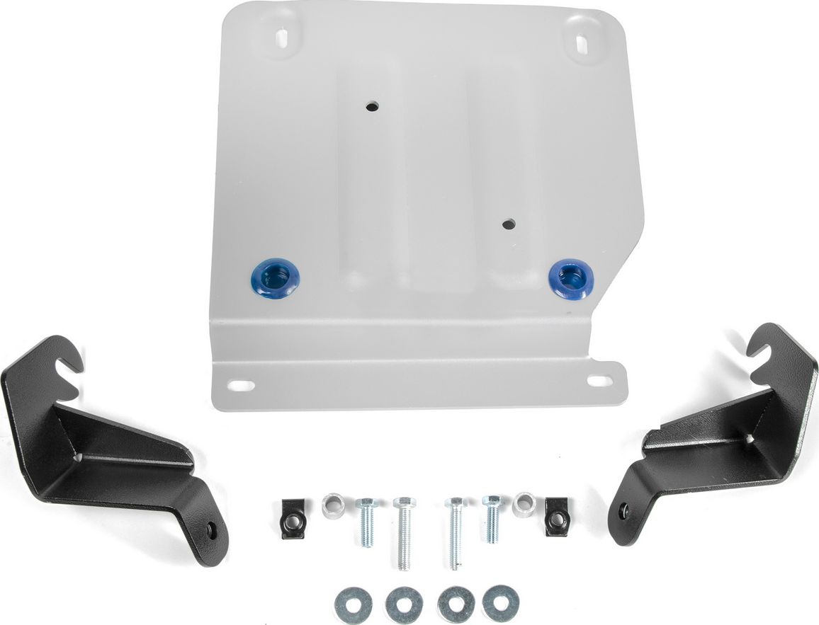 Защита алюминиевая Rival для РК Audi Q7 II 2015-2020 2020-2026. Артикул 333.0349.1