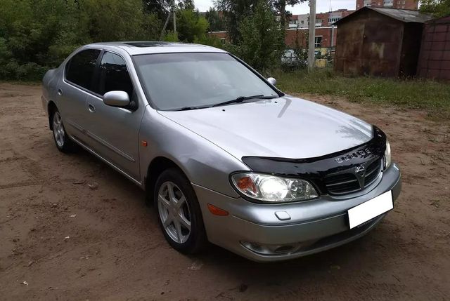 Дефлектор Vip-Tuning для капота Nissan Maxima A33 2000-2005. Артикул NS48