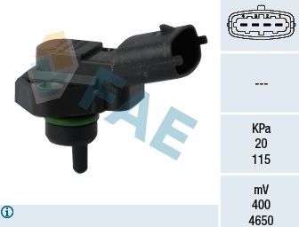 Датчик абсолютного давления (ДАД, MAP) FAE. Артикул 15119