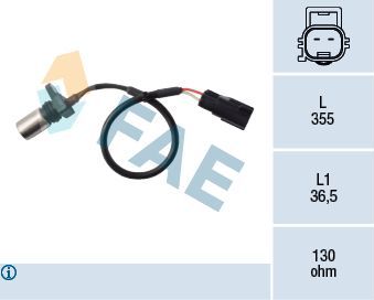Датчик положения распредвала FAE для Volvo S80 II 2006-2016. Артикул 79410