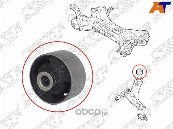 Сайлентблок переднего нижнего рычага задний HYUNDA (SAT). Артикул ST545842S000
