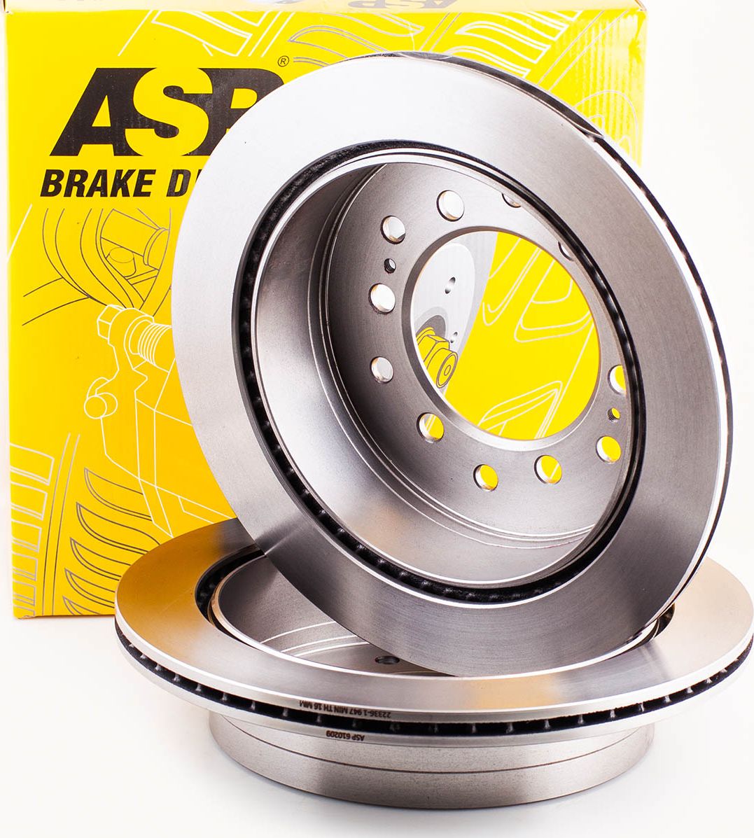 Диск тормозной TOYOTA Land Cruiser Prado (J150) 09-> задний вентилируемый D=312 (ASP). Артикул 610209