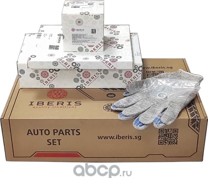 КОМПЛЕКТ ФИЛЬТРОВ KIA RIO 4, HYUNDAI SOLARIS 2 (Iberis). Артикул IB770004KIT 