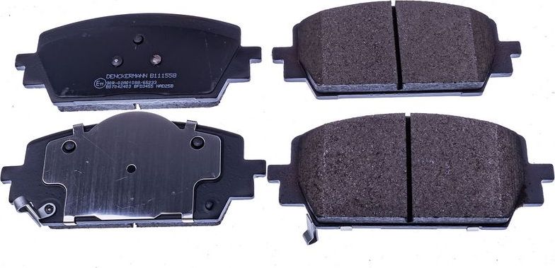Тормозные колодки Denckermann. Артикул B111558