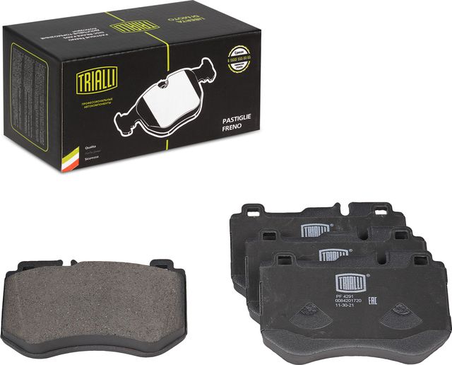 Тормозные колодки Trialli (Low-Metallic). Артикул PF 4291