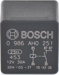 Реле топливного насоса Bosch. Артикул 0 986 AH0 251