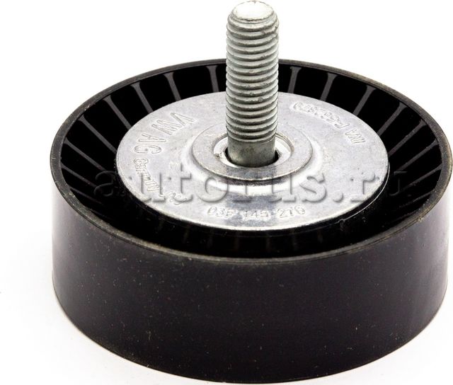 Направляющий (ведущий) ролик приводного поликлинового ремня VAG. Артикул 03F145276