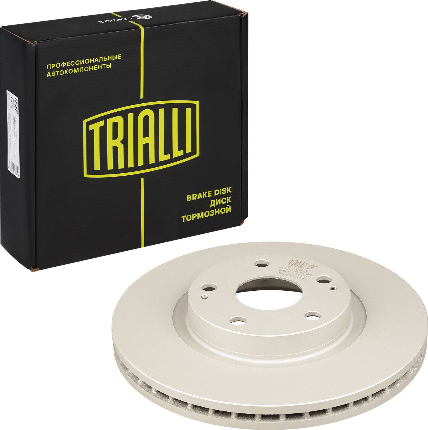 Тормозной диск Trialli. Артикул DF 084115