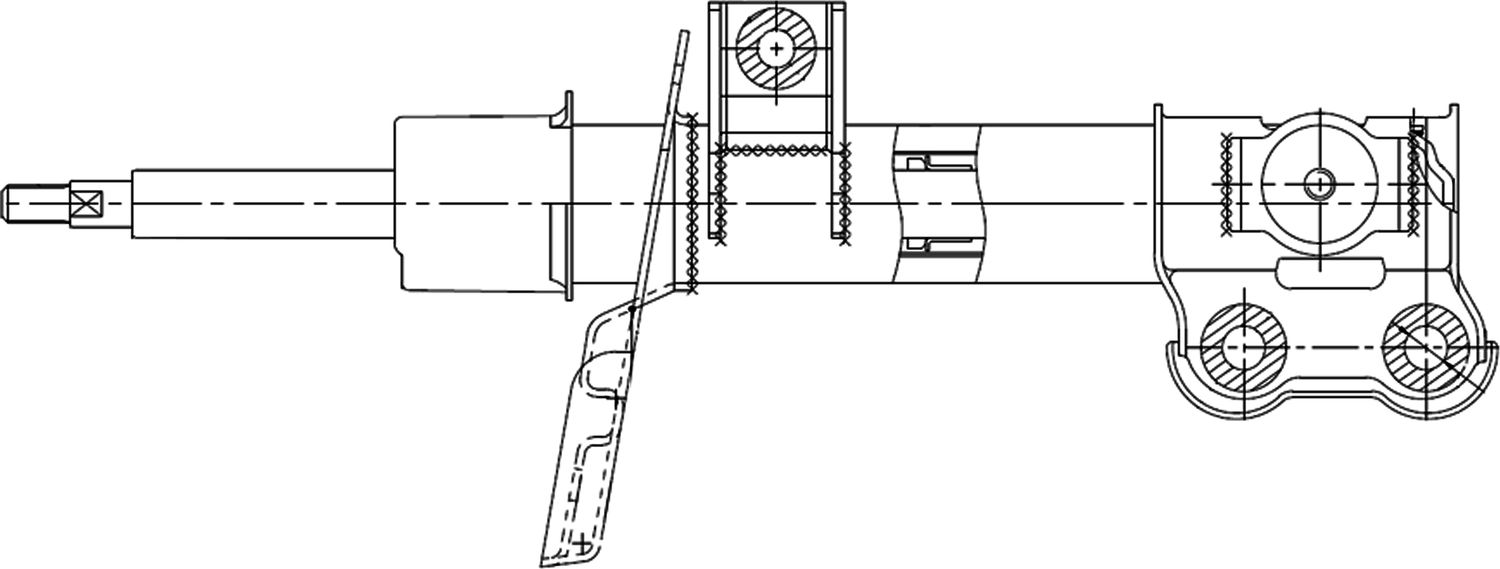Амортизатор CTR. Артикул GY1308G