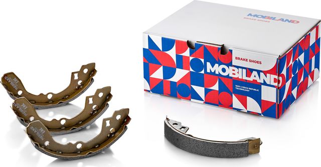 Тормозные накладки Mobiland задние для Kia Rio I 2000-2005. Артикул 431201630