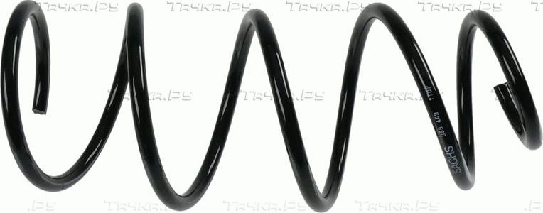 Пружина подвески SACHS. Артикул 998 449