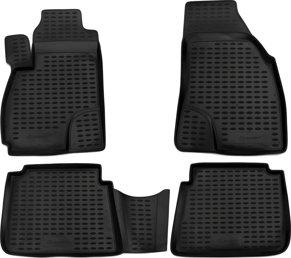 Коврики Element для салона Hyundai Santa Fe Classic 2001-2013 СЕРЫЕ. Артикул NLC.20.11.211