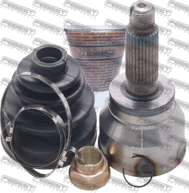 Шрус наружный (граната) Febest передний для Suzuki SX4 I (Classic) 2006-2014. Артикул 0710-037