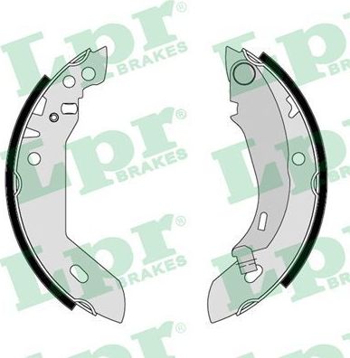 Тормозные колодки LPR задние для Renault 11 1983-1988. Артикул 04480