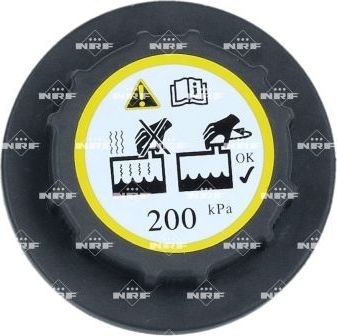 Крышка расширительного бака LAND ROVER Range Rover 3.0 20- NRF. Артикул 455621
