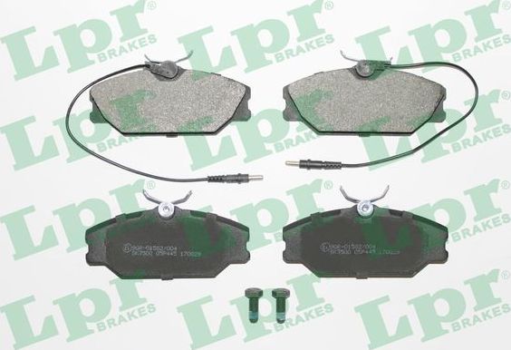 Тормозные колодки LPR. Артикул 05P445