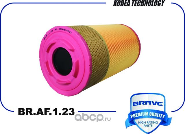 Фильтр воздушный BR.AF.1.23 81.08405-0021 MAN TGA (Brave). Артикул BRAF123