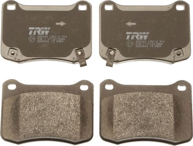 Тормозные колодки TRW. Артикул GDB3504