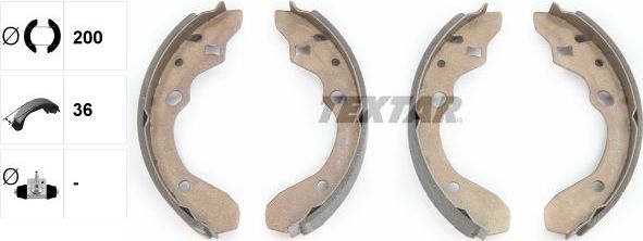 Тормозные колодки Textar. Артикул 91047400