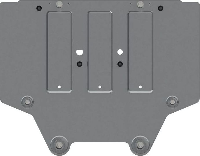 Защита алюминиевая Шериф (4 мм) для КПП Audi A5 2017-2026. Артикул 02.3058