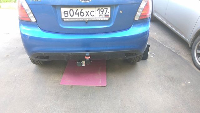 Фаркоп Oris (ранее Bosal) для Kia Rio II хэтчбек 2005-2008. Артикул 6733-A