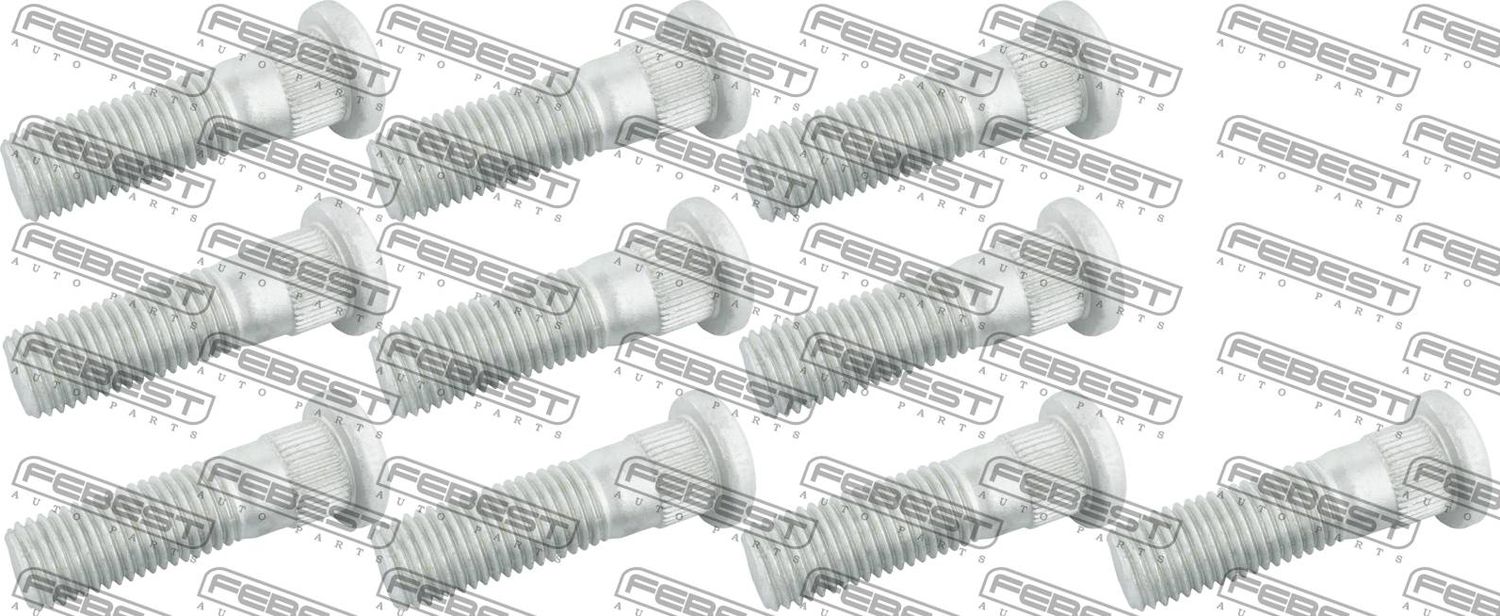 Шпилька колеса (болт ступицы) Febest для Mazda MPV II (LW) 1989-1993. Артикул 0584-001-PCS10