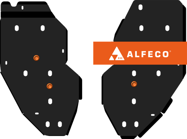 Защита Alfeco для топливного бака Jeep Grand Cherokee WK2 2013-2022. Артикул ALF.48.04