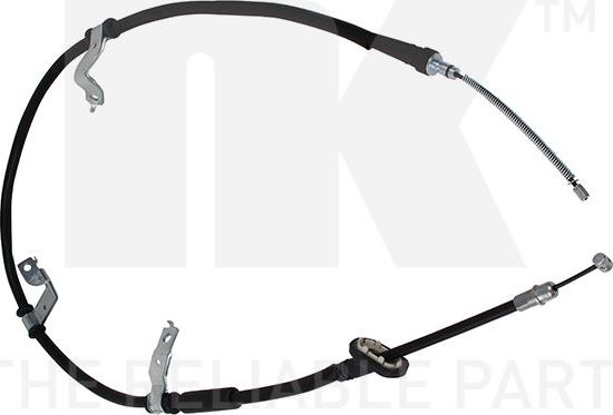 Трос ручника (тросик ручного тормоза) NK. Артикул 903451