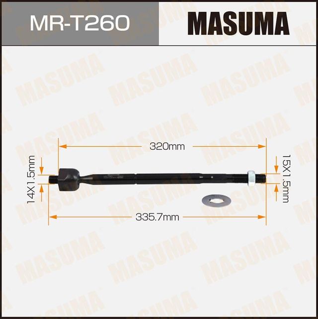 Рулевая тяга Masuma. Артикул MR-T260
