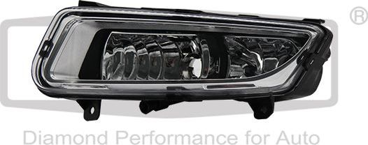 Фара противотуманная DPA левая для Volkswagen Polo V 2009-2026. Артикул 89410815602