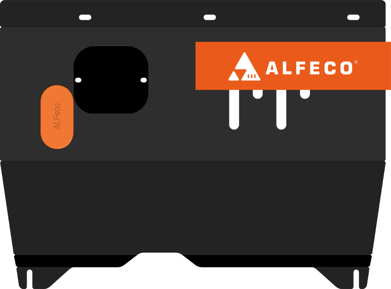 Защита Alfeco для картера и КПП Lifan Celliya 2014-2018. Артикул ALF.35.08