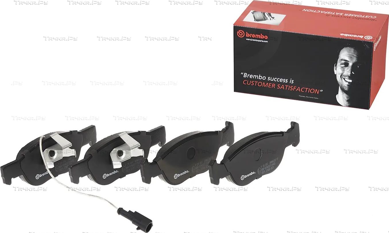 Тормозные колодки Brembo PRIME LINE передние для Lancia Delta II (836) 1993-1999. Артикул P 23 057